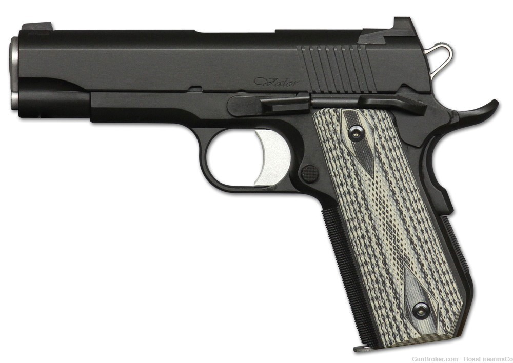 Dan Wesson V-Bob .45 ACP Semi-Auto Pistol 4.25" 8rd Black 01826-img-0