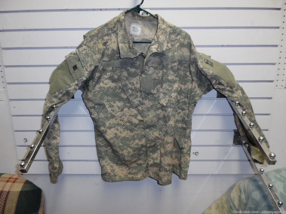 army combat camo uniform coat medium- regular-img-0