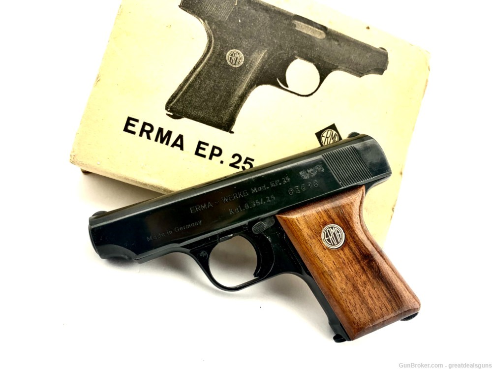 Erma EP 25 Semi Automatic Pistol Cal: 6.35mm 2.5 S-img-3
