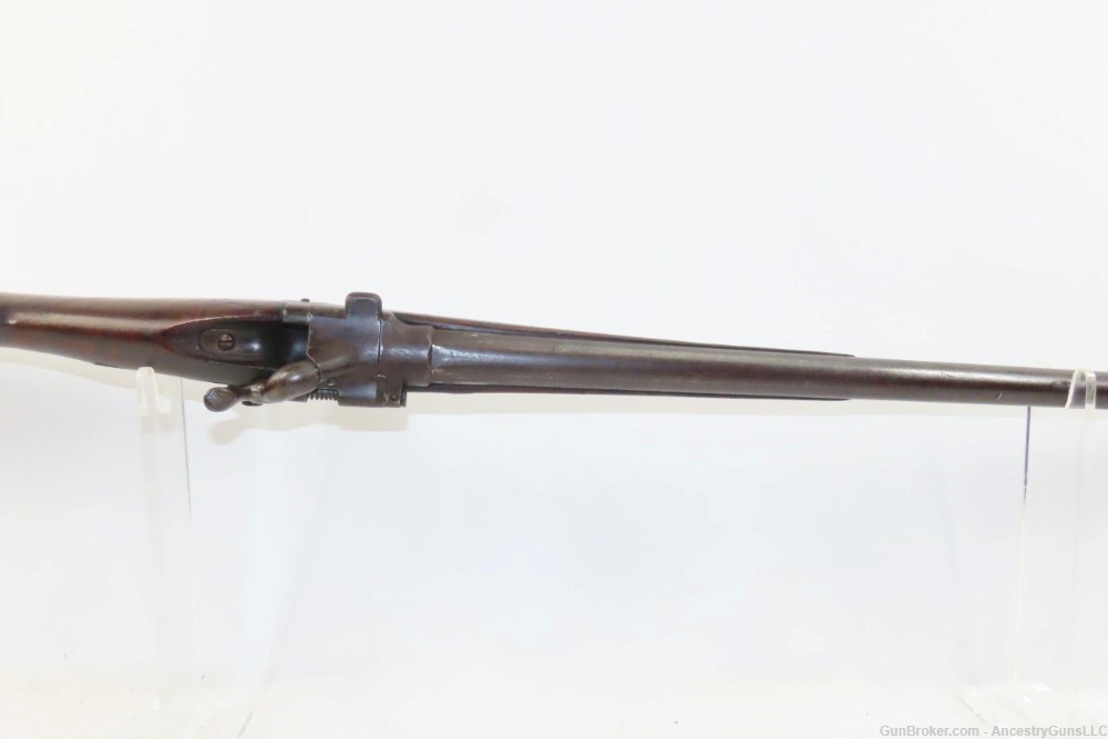 “ZULU” Antique French MUSKET Liege Proofed TABATIERE Shotgun TULLE ARSENAL -img-10