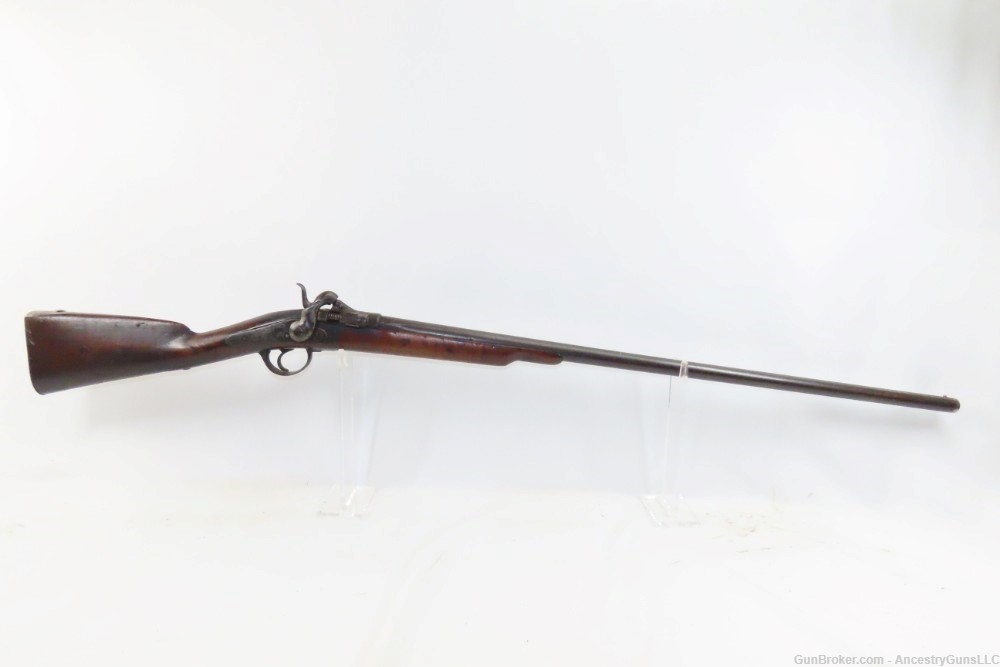 “ZULU” Antique French MUSKET Liege Proofed TABATIERE Shotgun TULLE ARSENAL -img-1