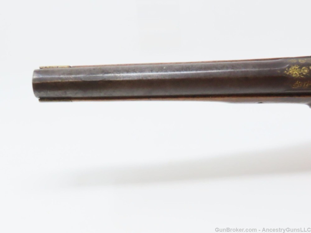 Circa 1720s DUTCH Pistol by NICOLAS JAMPSIN BOSSET A LIEGE .62 Cal Antique-img-11