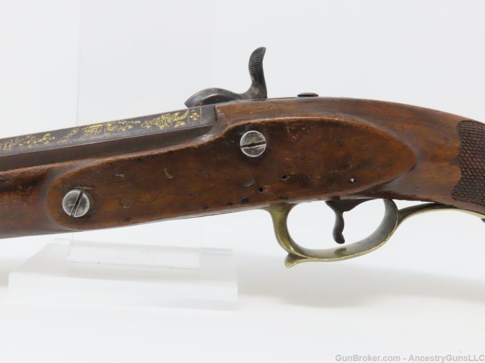 Circa 1720s DUTCH Pistol by NICOLAS JAMPSIN BOSSET A LIEGE .62 Cal Antique-img-15