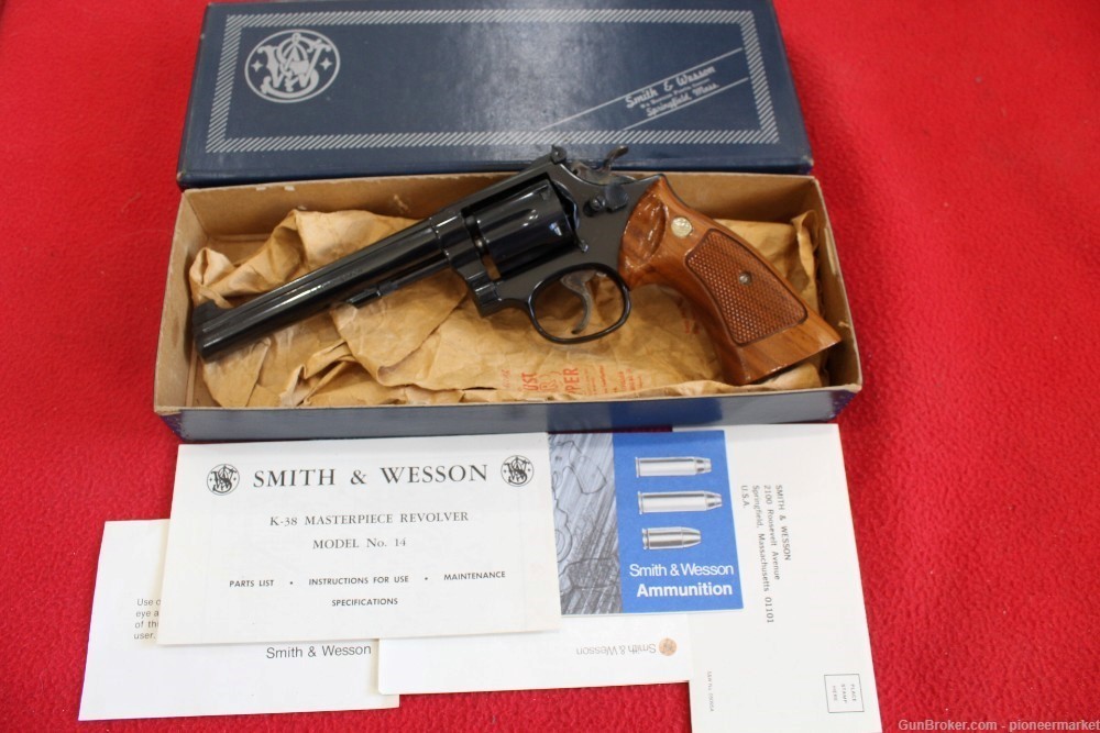 Smith & Wesson Mod. 14-3, Single Action, Like NIB, made in 1977-img-0