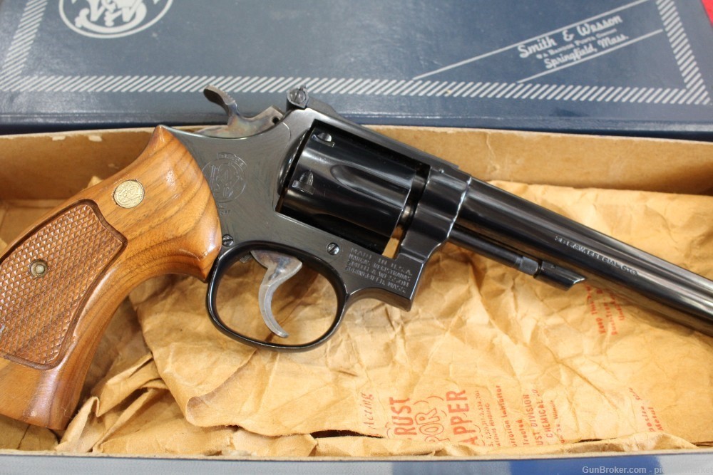 Smith & Wesson Mod. 14-3, Single Action, Like NIB, made in 1977-img-4