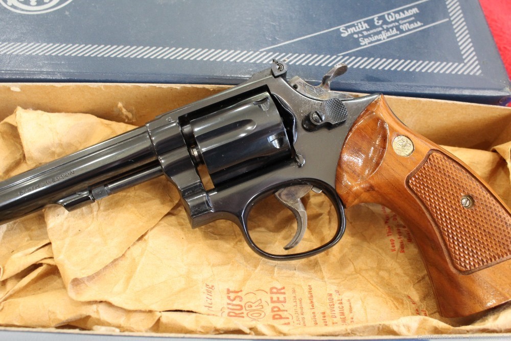 Smith & Wesson Mod. 14-3, Single Action, Like NIB, made in 1977-img-3