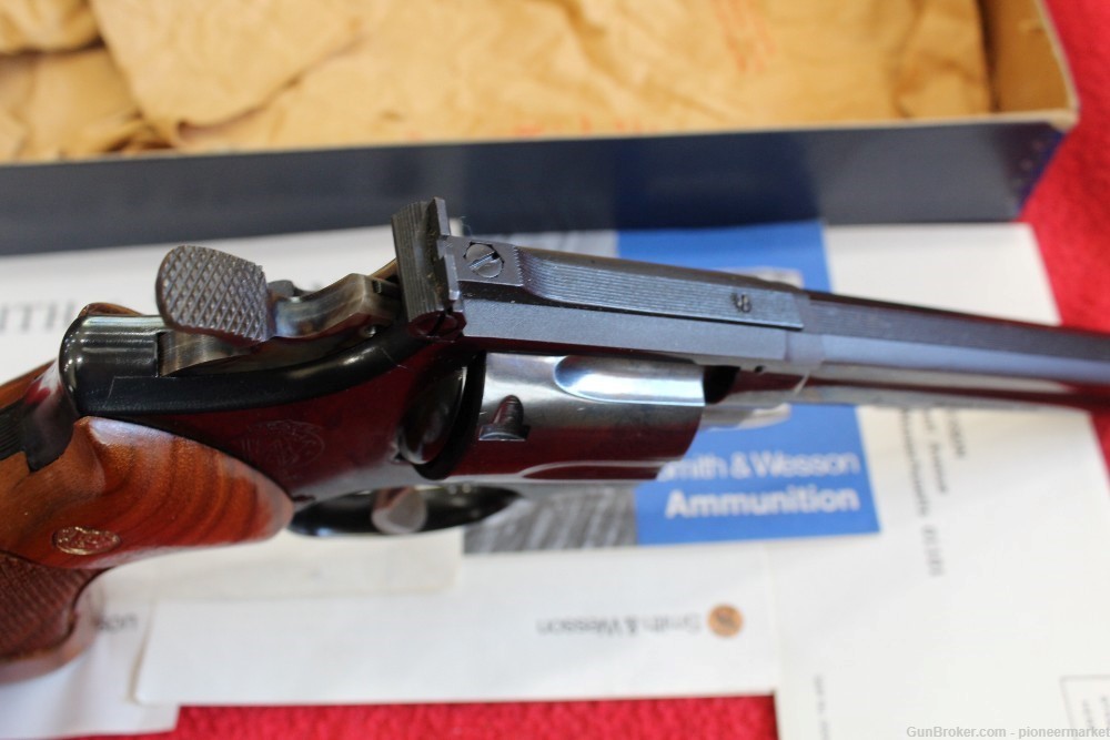 Smith & Wesson Mod. 14-3, Single Action, Like NIB, made in 1977-img-10