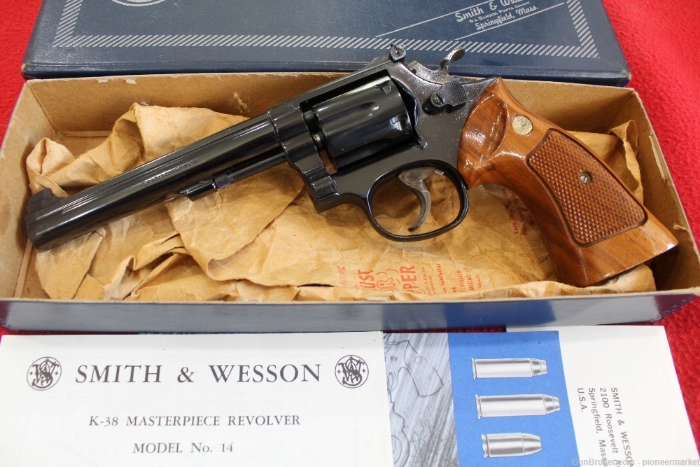 Smith & Wesson Mod. 14-3, Single Action, Like NIB, made in 1977-img-1