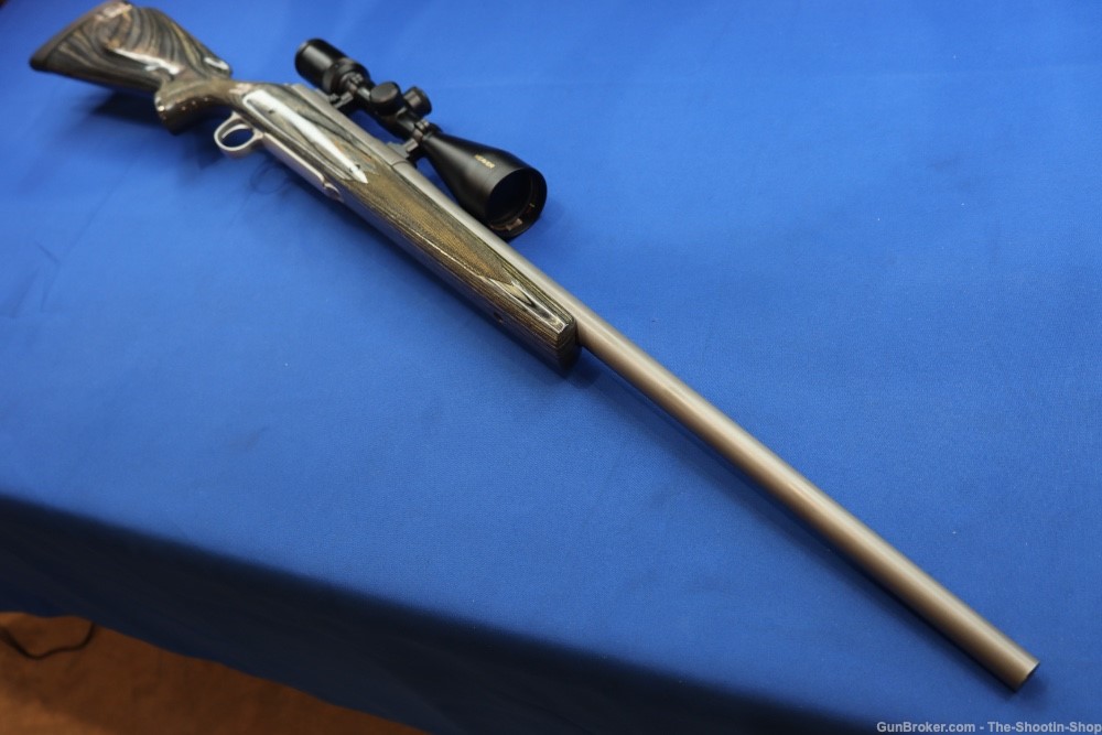 Remington 700 LH Rifle 338 WIN MAG 24" SS Custom WEAVER SCOPE LEFT HAND BA-img-35
