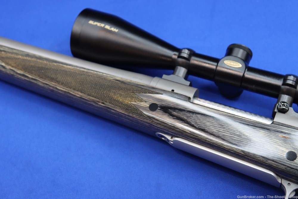 Remington 700 LH Rifle 338 WIN MAG 24" SS Custom WEAVER SCOPE LEFT HAND BA-img-4