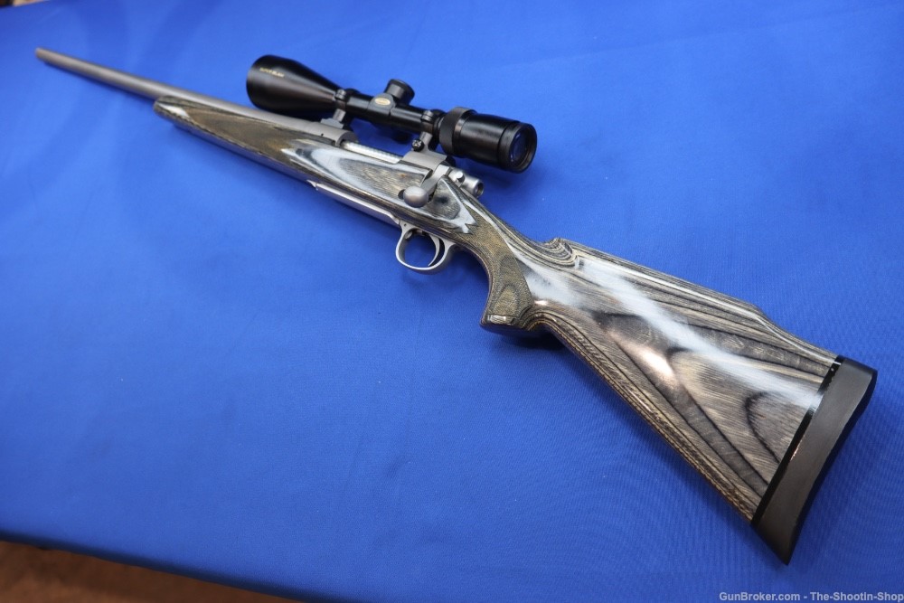 Remington 700 LH Rifle 338 WIN MAG 24" SS Custom WEAVER SCOPE LEFT HAND BA-img-0