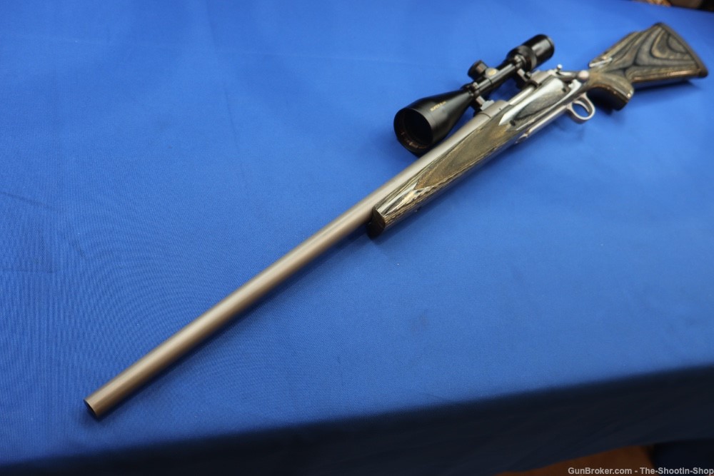 Remington 700 LH Rifle 338 WIN MAG 24" SS Custom WEAVER SCOPE LEFT HAND BA-img-36