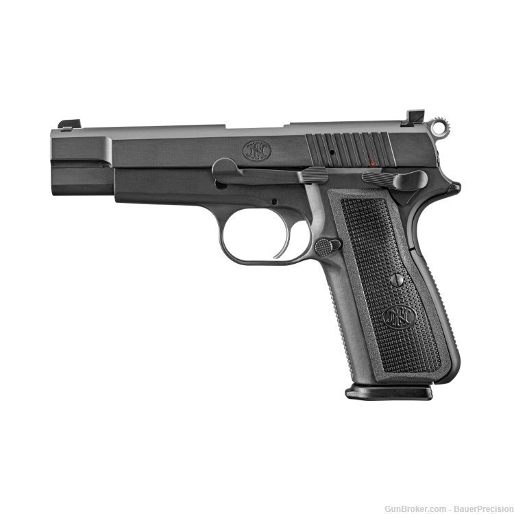 FN America High Power Pistol 9mm Black 17 Rd 66-100256*-img-1
