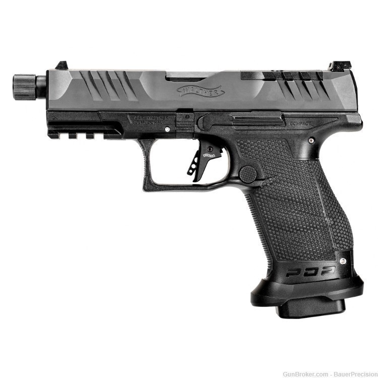 Walther PDP Compact Pro SD 9mm Pistol 4.6" Barrel Optic Ready 2844176*-img-0