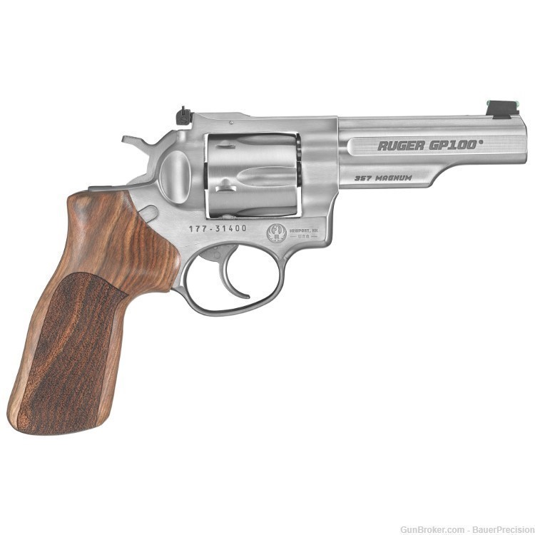 Ruger GP100 Match Champion DA Revolver 357 Mag 4.2" Barrel Stainless 01755*-img-0