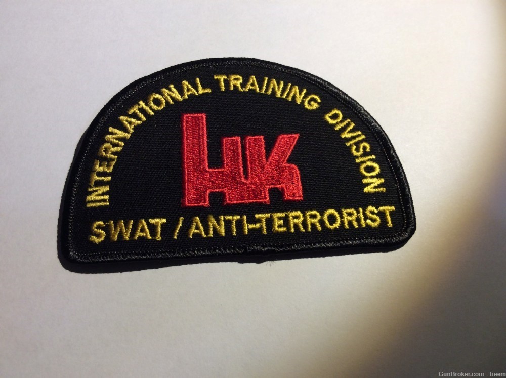 H & K  SWAT/ANTI-TERRORIST Training Division Patch-img-0
