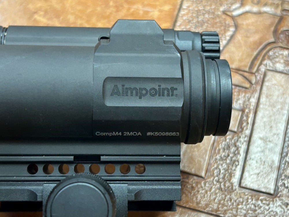 AIMPOINT COMP M4 2MOA RED DOT SIGHT W/ COVER-img-2