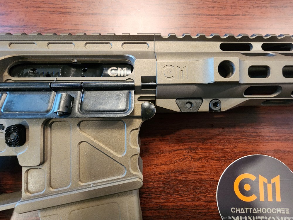 CM15 300 Blackout 14.5" P&W to 16" Rifle Smoked Bronze and FDE-img-4