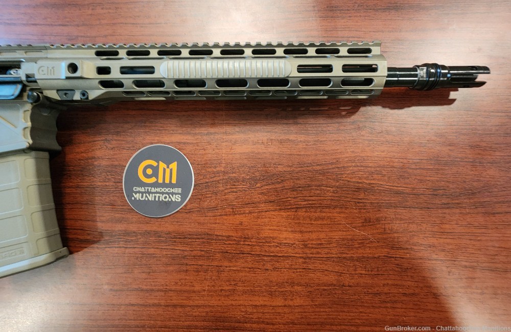 CM15 300 Blackout 14.5" P&W to 16" Rifle Smoked Bronze and FDE-img-7