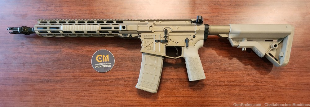 CM15 300 Blackout 14.5" P&W to 16" Rifle Smoked Bronze and FDE-img-8
