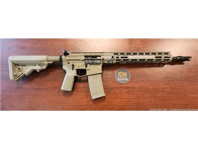 CM15 300 Blackout 14.5" P&W to 16" Rifle Smoked Bronze and FDE