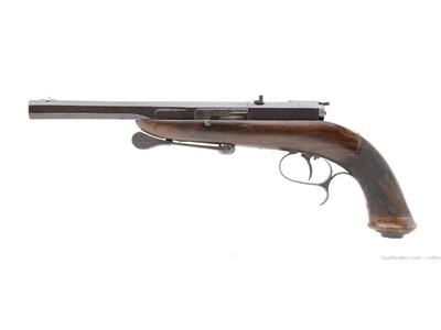 Rare Dreyse Single Shot Needle Fire Pistol (AH6465)