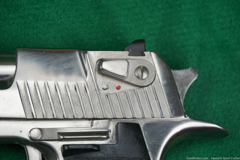 Early Factory Bright Nickel IMI Magnum Research Desert Eagle Mark VII 44mag-img-5