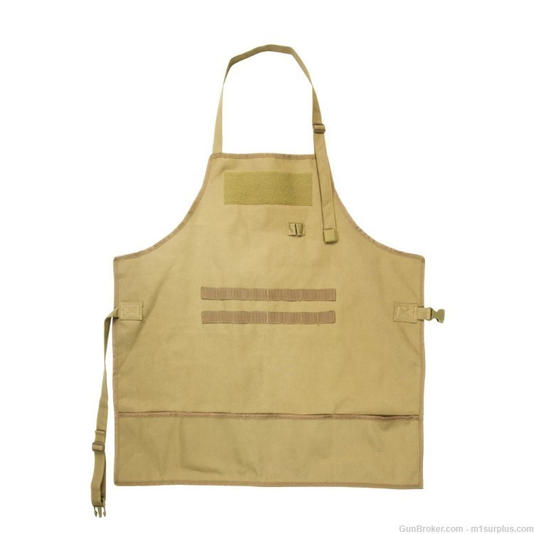 Tan Color Workshop Tactical Apron for Gunsmith Mechanic Machinist-img-0