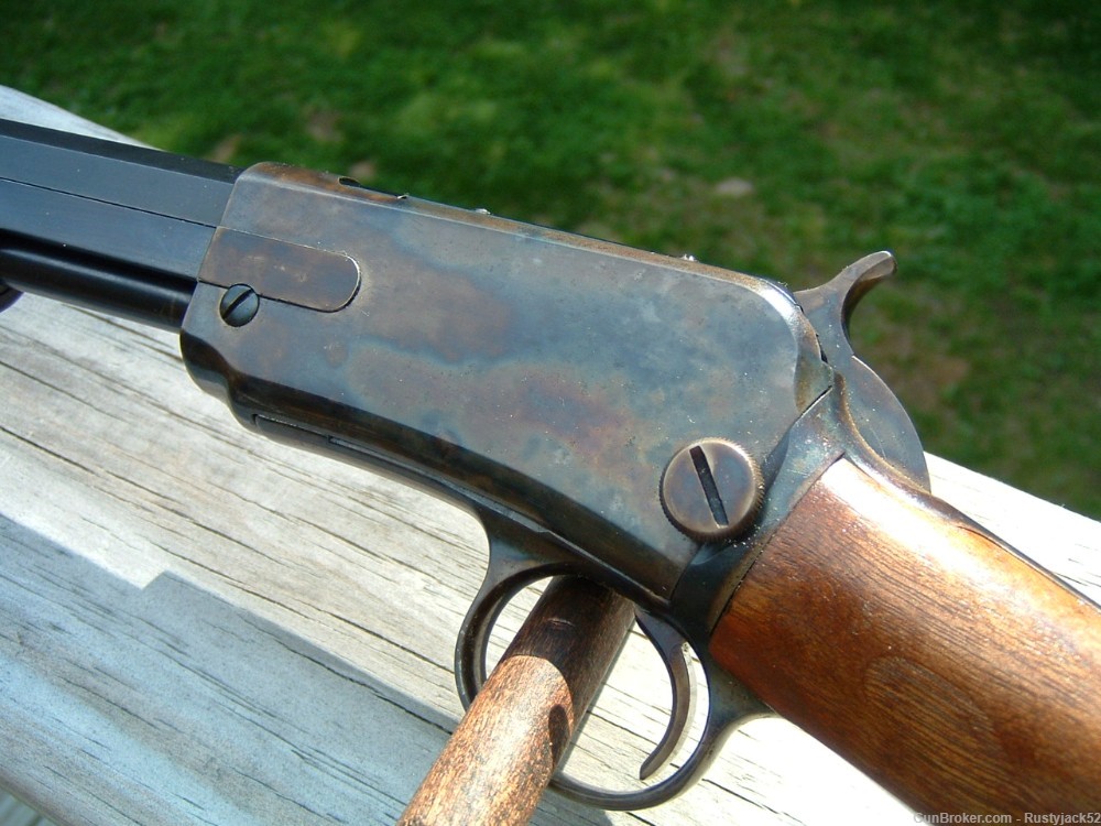 Winchester Model 1890 CCH Color Case Hardened Mfg 1899 22LR-img-1