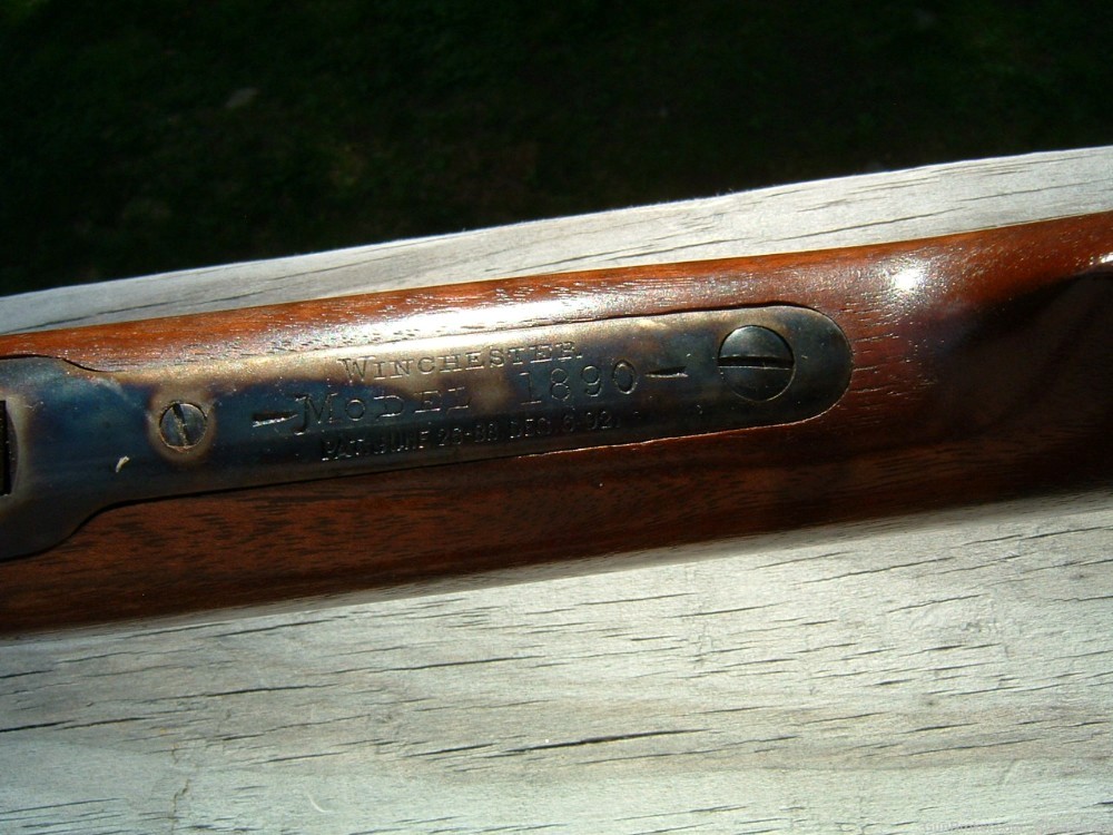 Winchester Model 1890 CCH Color Case Hardened Mfg 1899 22LR-img-45
