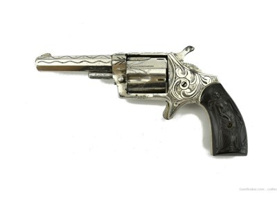 Factory Engraved Hood Firearms Pocket Model .32 (AH4411)