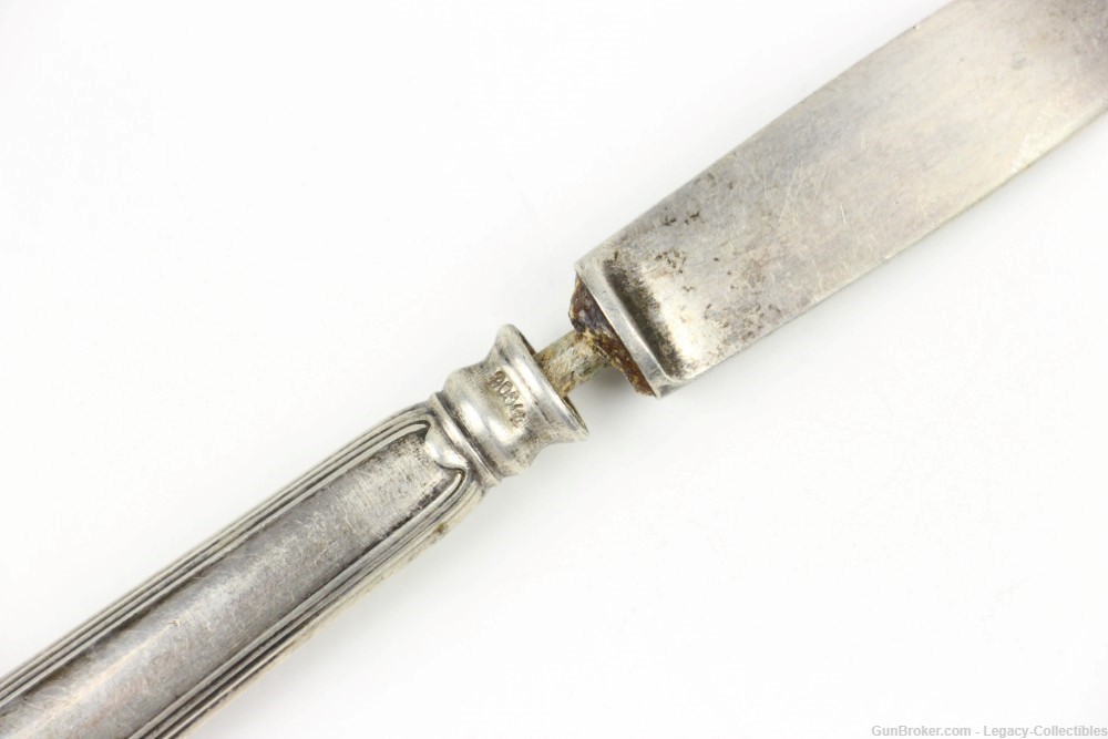 WW1 Imperial German Custom Engraved Utensil Set: Knives & Fork-img-24