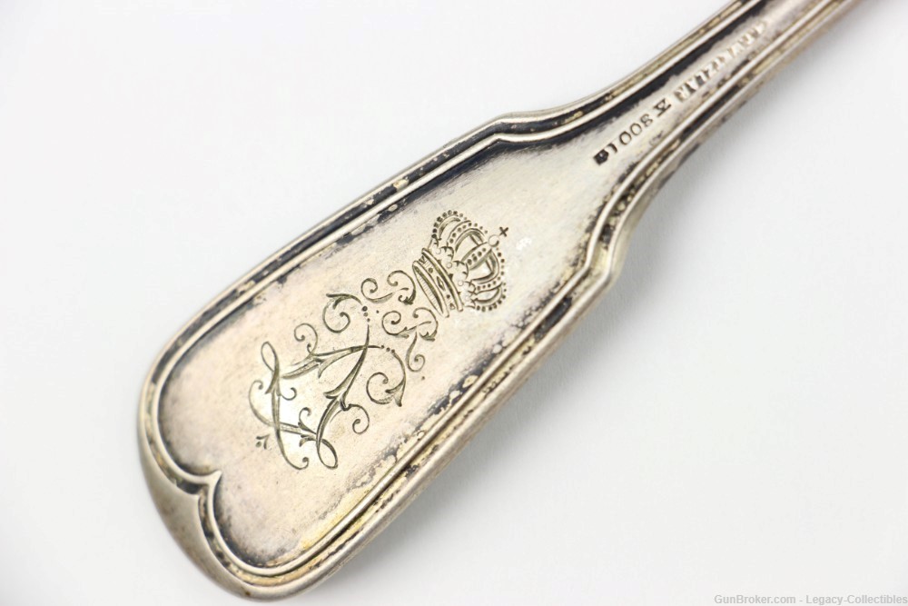 WW1 Imperial German Custom Engraved Utensil Set: Knives & Fork-img-31