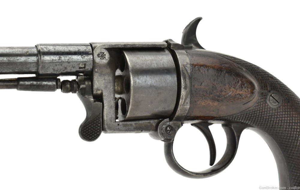 Rare Devisme Model 1858/1859 Centerfire Revolver (AH5654)-img-3