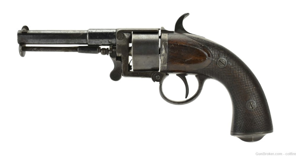 Rare Devisme Model 1858/1859 Centerfire Revolver (AH5654)-img-0