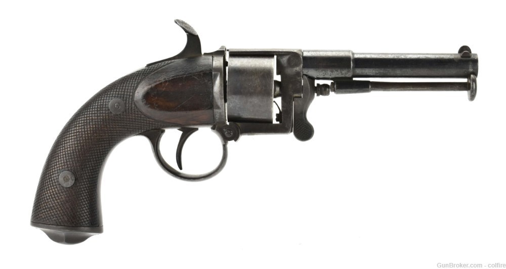 Rare Devisme Model 1858/1859 Centerfire Revolver (AH5654)-img-2