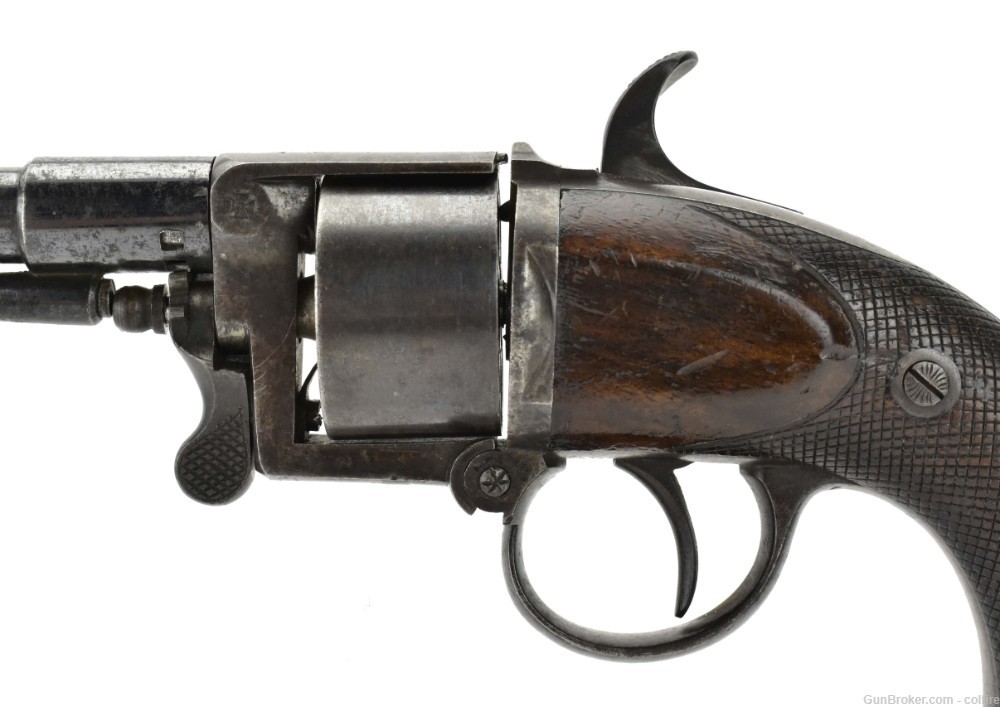 Rare Devisme Model 1858/1859 Centerfire Revolver (AH5654)-img-1