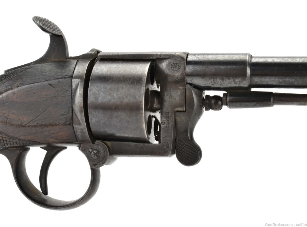 Rare Devisme Model 1858/1859 Centerfire Revolver (AH5654)-img-4