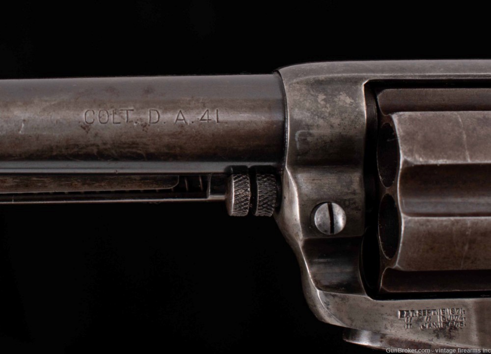 Colt Model 1877 .41 Long Colt -THUNDERER, 95% CASE COLOR-img-20