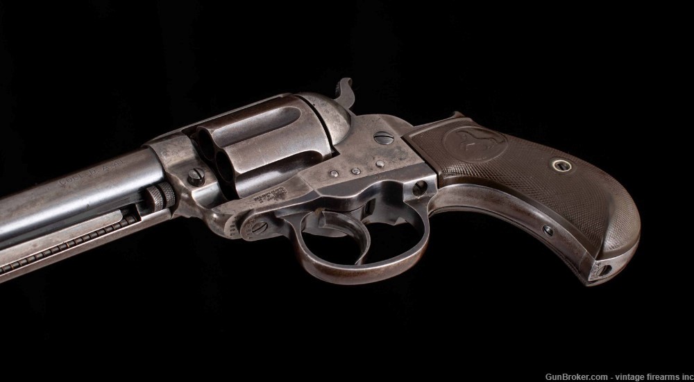Colt Model 1877 .41 Long Colt -THUNDERER, 95% CASE COLOR-img-9