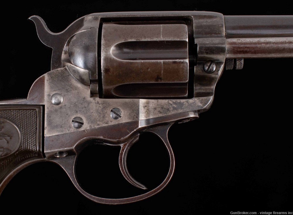Colt Model 1877 .41 Long Colt -THUNDERER, 95% CASE COLOR-img-16
