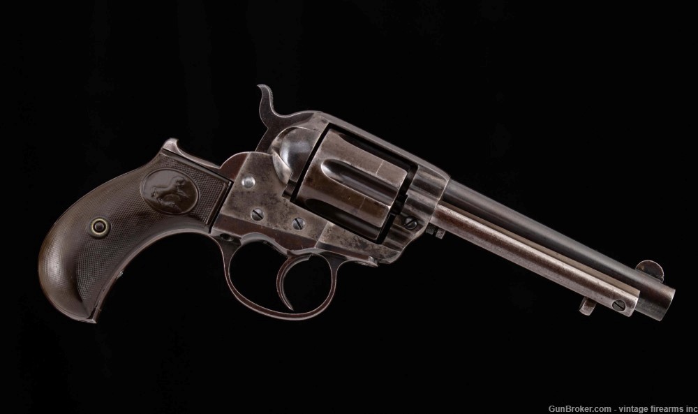 Colt Model 1877 .41 Long Colt -THUNDERER, 95% CASE COLOR-img-1