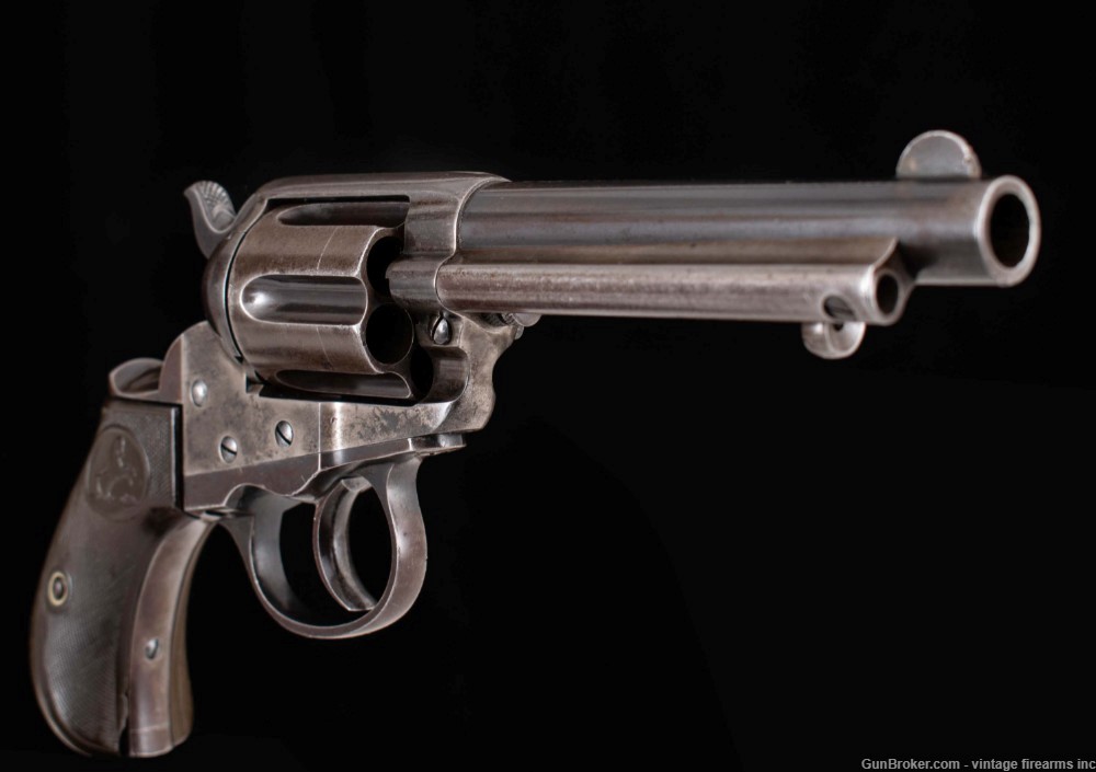 Colt Model 1877 .41 Long Colt -THUNDERER, 95% CASE COLOR-img-2