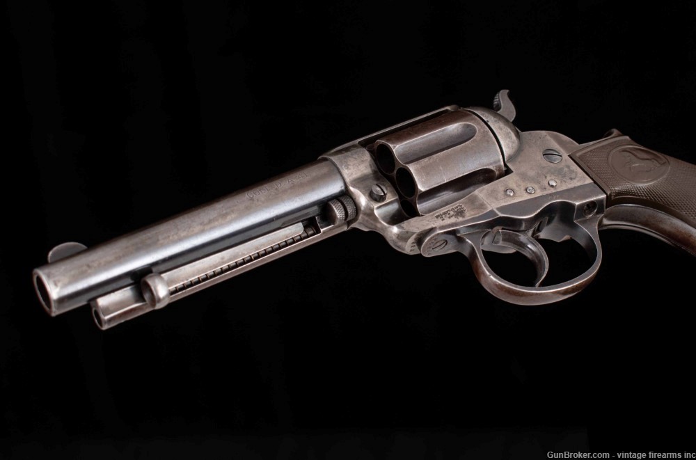 Colt Model 1877 .41 Long Colt -THUNDERER, 95% CASE COLOR-img-8