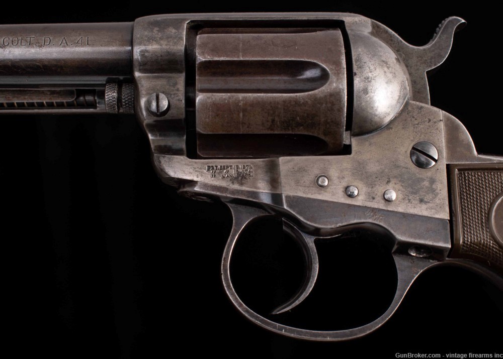 Colt Model 1877 .41 Long Colt -THUNDERER, 95% CASE COLOR-img-14