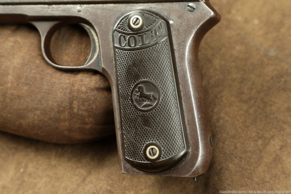 Colt Model 1902 Sporting Spur Hammer .38 ACP Semi-Automatic Pistol 1903 C&R-img-19