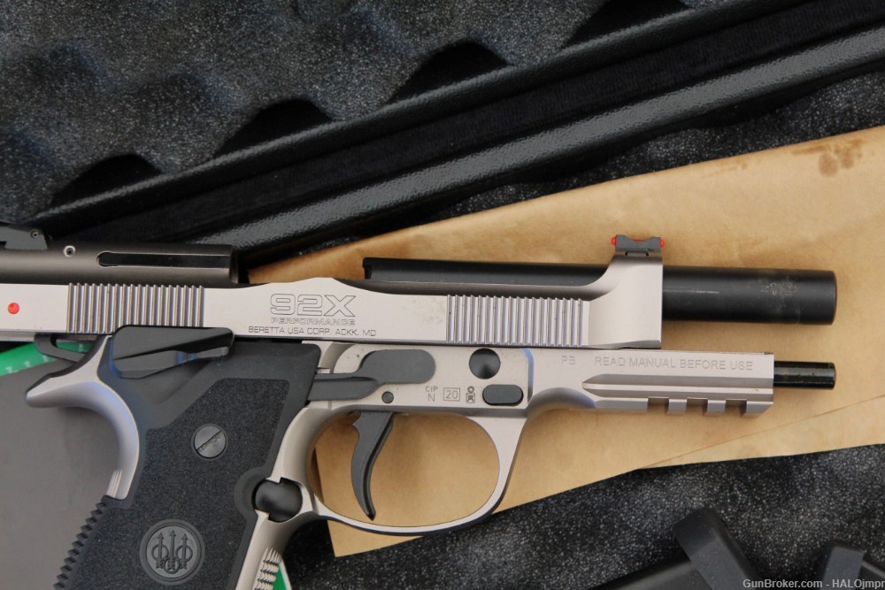 Beretta 92X Performance 9mm Match Pistol LNIB-img-4