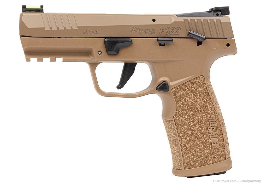 Sig Sauer P322 Coyote TACPAC 22LR 4" 20rd Coyote 322C-COY-TACPAC-img-3