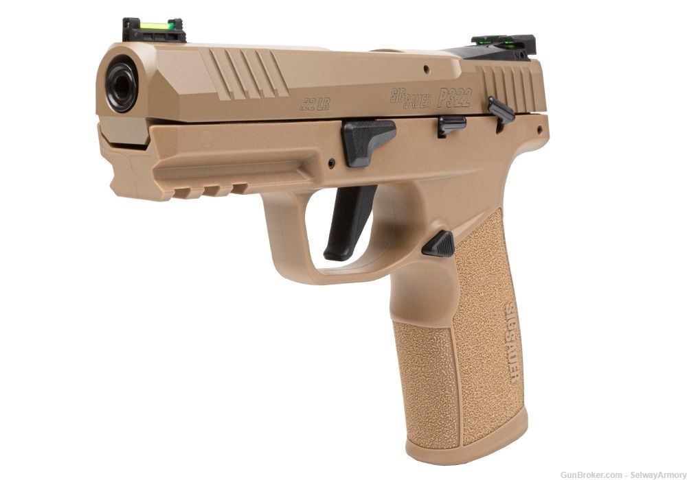Sig Sauer P322 Coyote TACPAC 22LR 4" 20rd Coyote 322C-COY-TACPAC-img-2