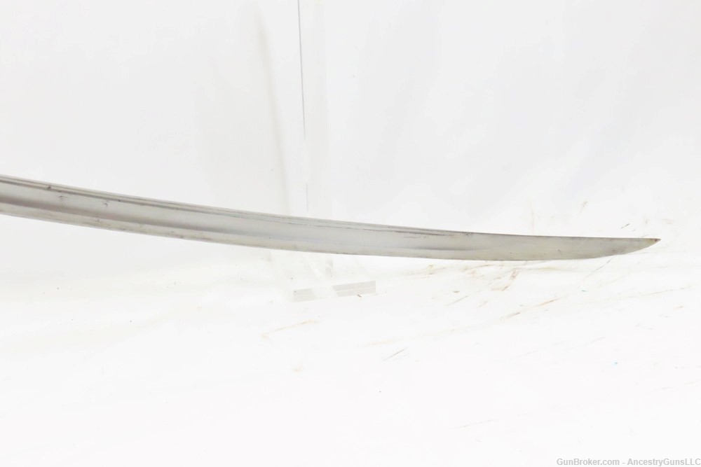 Antique FRENCH Military CHATELLERAULT Arsenal M1822 CAVALRY Saber SCABBARD -img-5